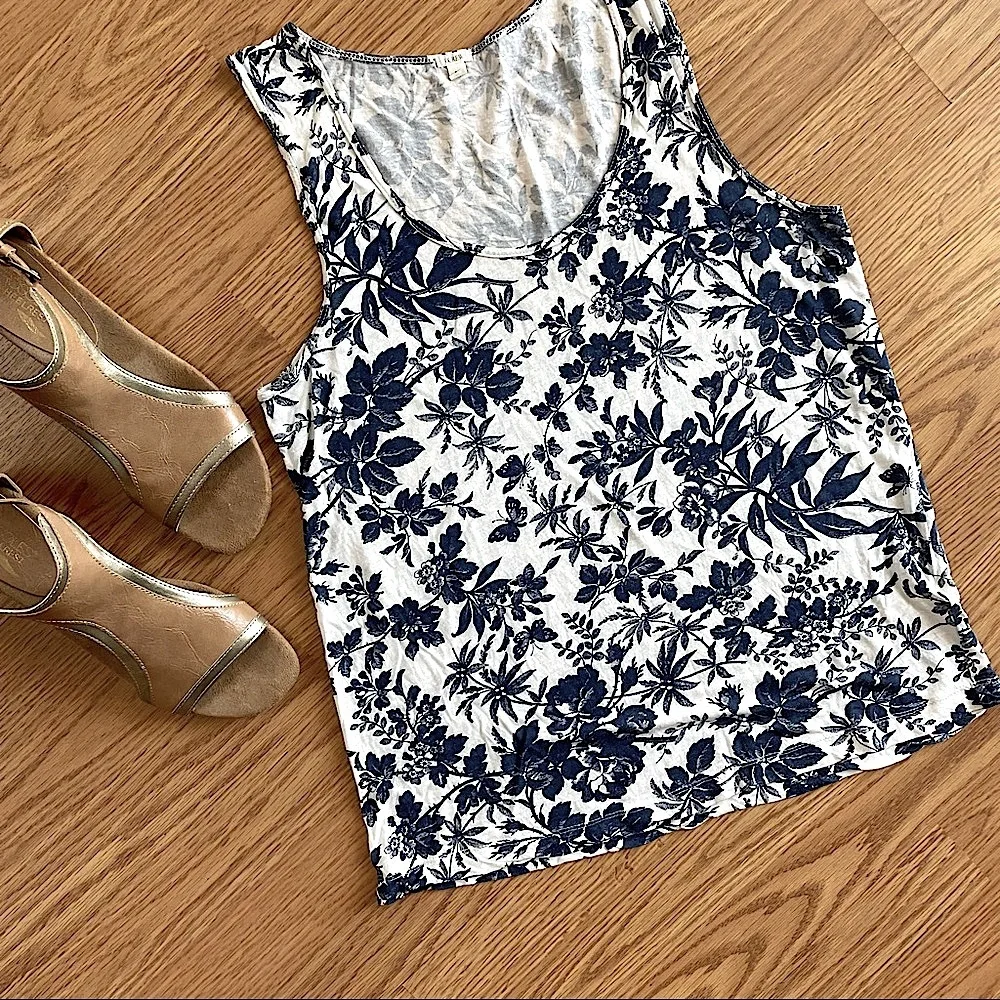 J. Crew Floral Tank Top✨